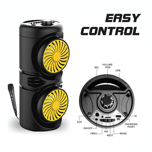 Thunder Sound Tower Bluetooth Speaker 40W with Upto 5 Hours Playback & 2000 mAh Battery