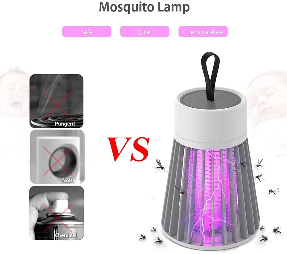Electric Bug Zapper for Indoors Insect, Fly, Gnat, and Mosquito Killer