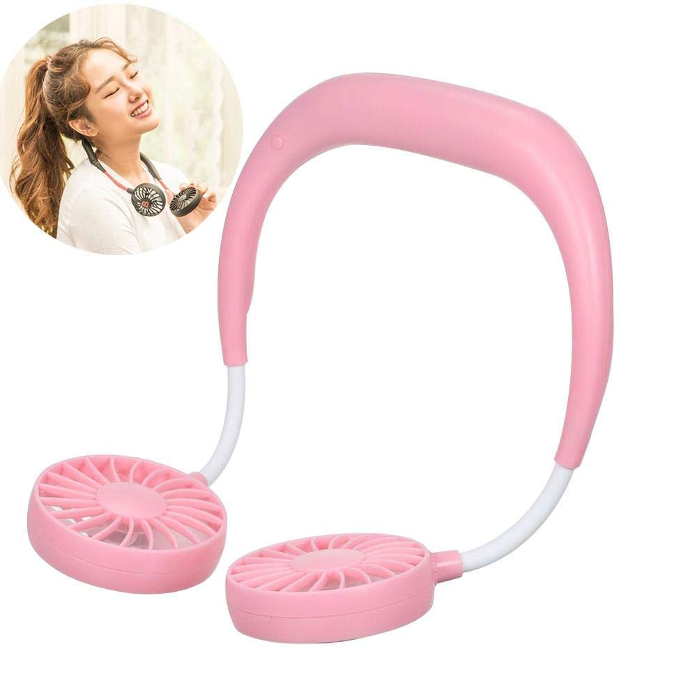 Hanging Neck Fan Wearable Neckband for Kitchen Cooking, Strong Airflow Quiet Operation Portable
