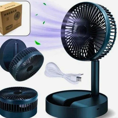 Plastic Black Folding fan, 4 Inch, 165 W